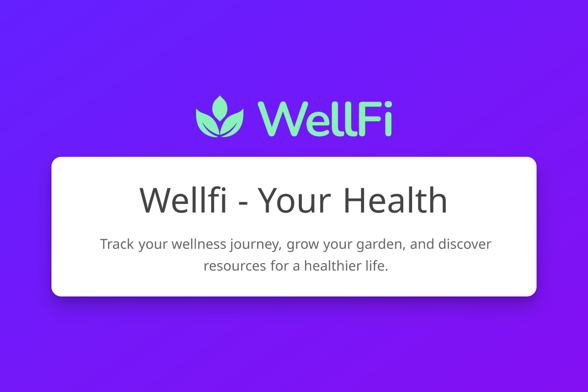 Wellfi - Your Health & Wellness Companion - Farcaster Mini Apps